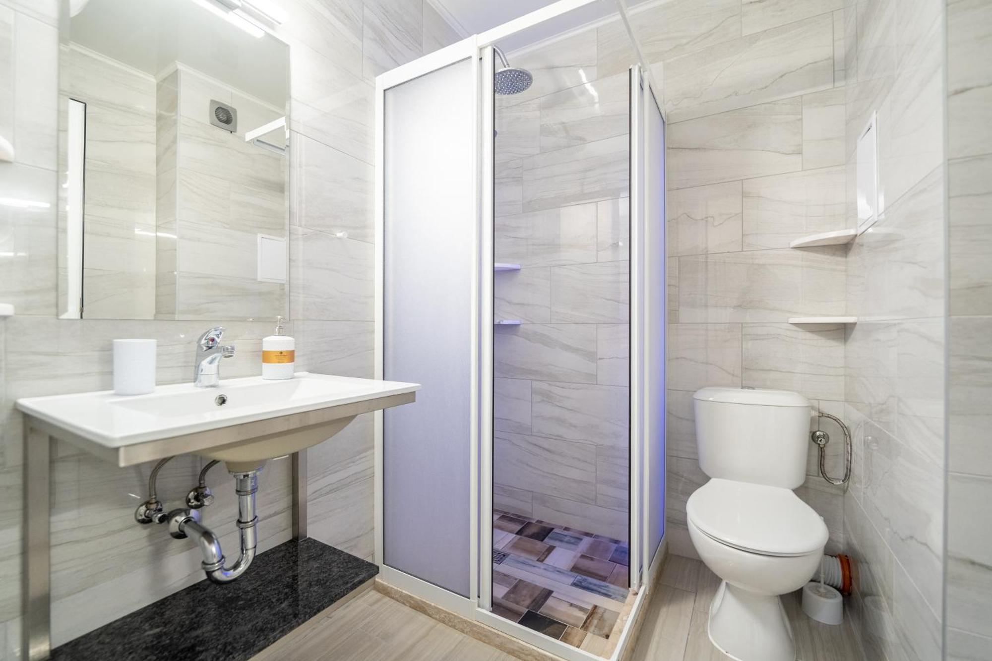 Studio met 2 Aparte Bedden en Uitzicht op de Bergen