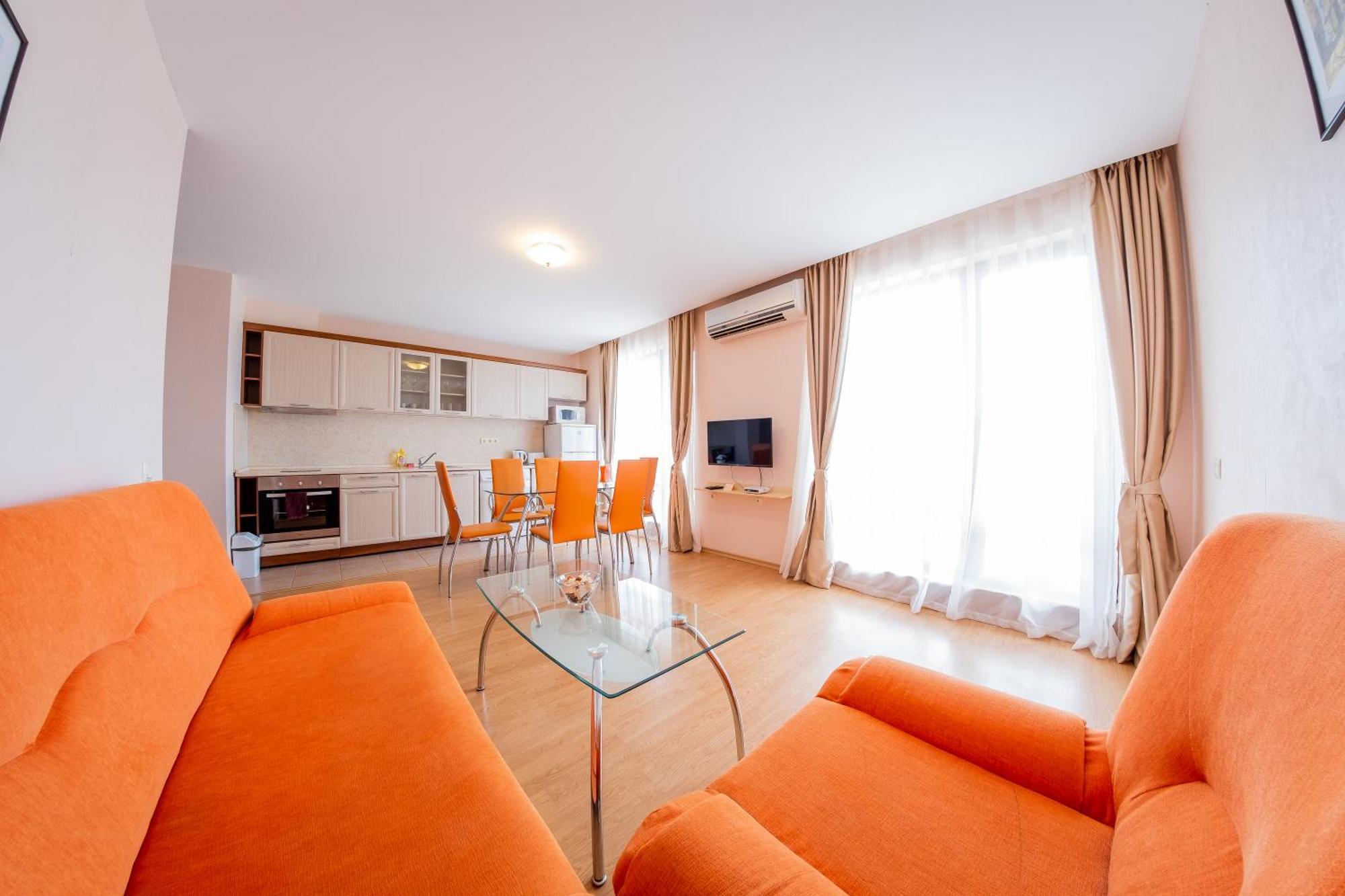 One-Bedroom Apartment Balcony