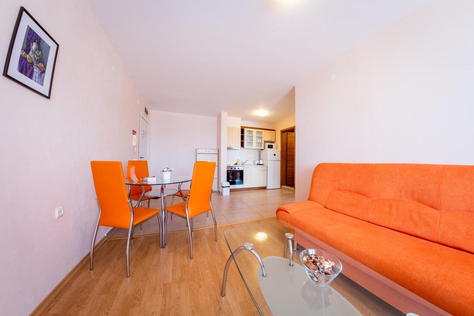One-Bedroom Apartment Balcony