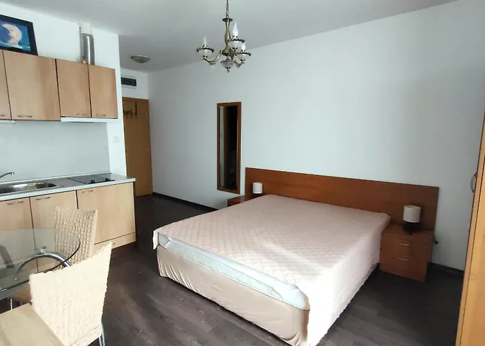 Sunny Beach Studio In Apartcomplex Solmarine Aparthotel