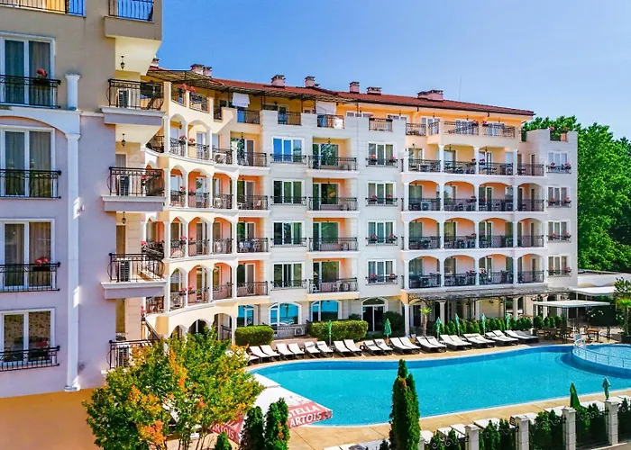 Luxushotel in Slantschew brjag nahe Altstadt von Nessebar